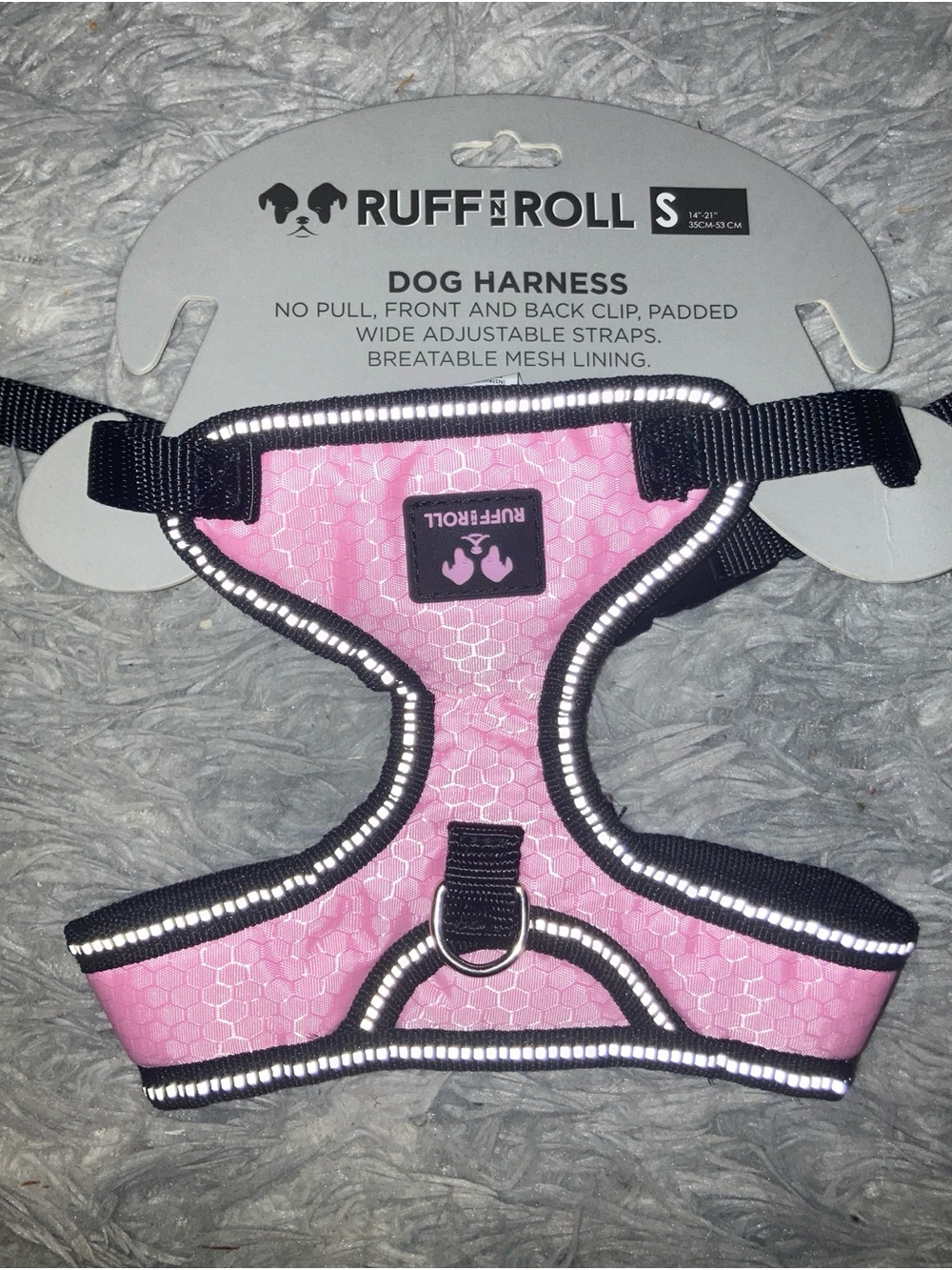 Pink No-Pull Dog Harness